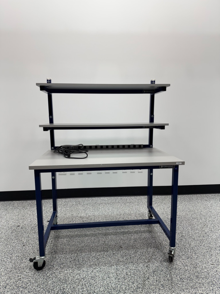 Image of Formaspace 4' Laboratory Table With Shelves